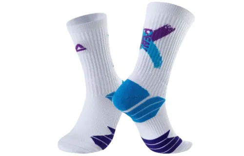 High boots, non-slip breathable basketball socks for badminton, absorbs sweat and smell