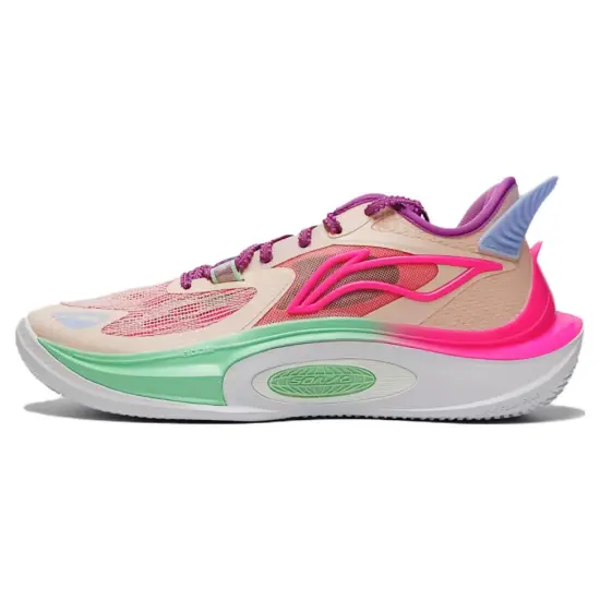 LINING SONIC 11 V2 Basketball Shoes Men Low-Top Orange