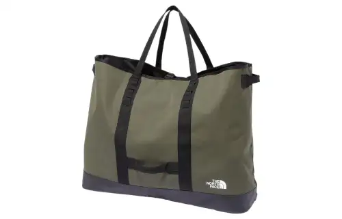 THE NORTH FACE 110L Portable Travel Outdoor Bag Recycled Polyester Green Unisex
