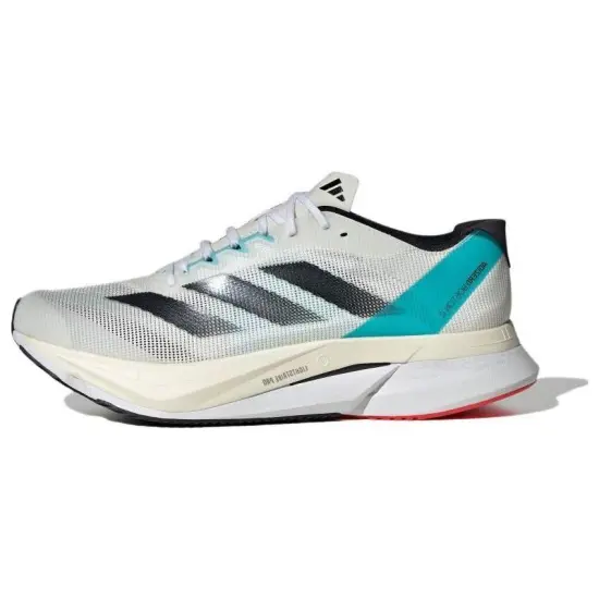 adidas Adizero Boston 12 White Light Aqua
