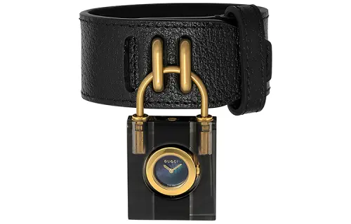 GUCCI Wrist Watches Quartz Movement Leather Strap 35mm Blue Dial Women's Watch ['50', 149262]m Waterproof