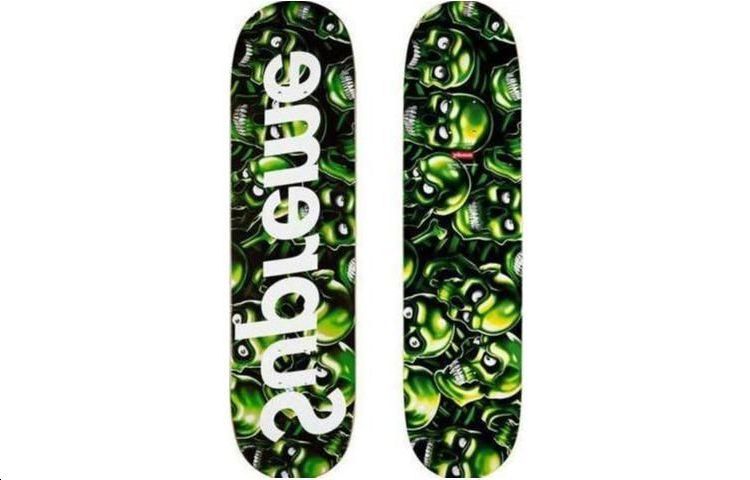 Supreme SS18 Skateboards Street Style Bowl Pool Freestyle Commuting Unisex