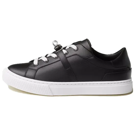 HERMES Day Skateboard Shoes Women's Low-Top Black
