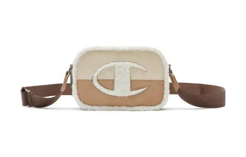 Champion Fabric Crossbody Bags Small Unisex Wheat Brown/Milk White/Rose Pink/Velvet Brown/Black