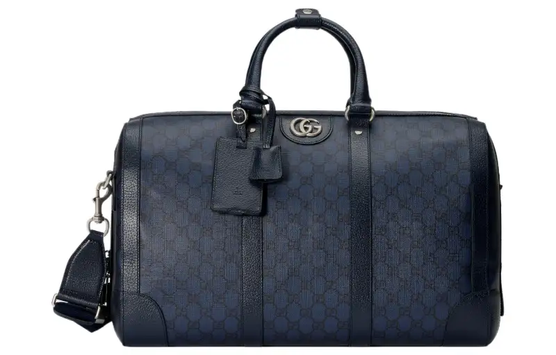 GUCCI Ophidia Canvas With Leather Canvas Bag, Handbag, Shoulder Bag, Crossbody Bag, Travel Bag Men's