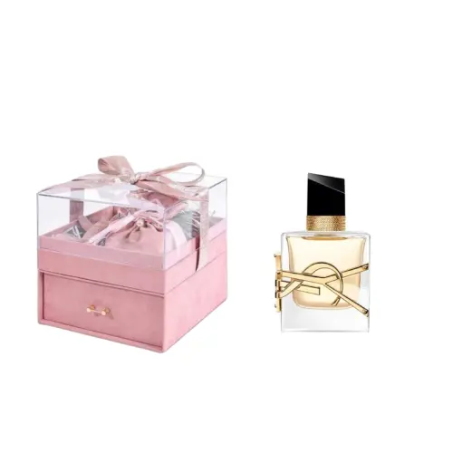 YSL, perfume, set, platinum gift box