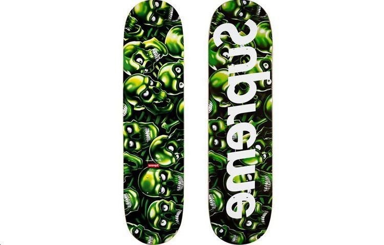 Supreme SS18 Skateboards Street Style Bowl Pool Freestyle Commuting Unisex