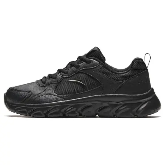 Anta Cushioning Breathable Low-Top Running Shoes Women's Black