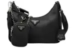 PRADA Re-Edition 2005 Shoulder Bag Nylon Black