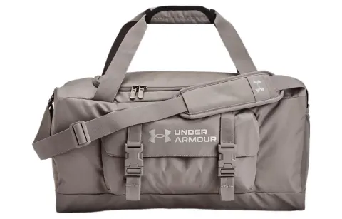 Under Armour Gametime Polyester Crossbody Bag Travel Bag Gym Bag Small Unisex Gray