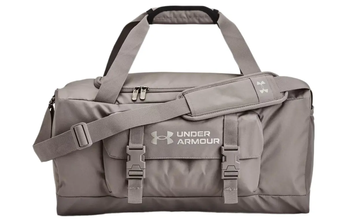Under Armour Gametime Polyester Crossbody Bag Travel Bag Gym Bag Small Unisex Gray