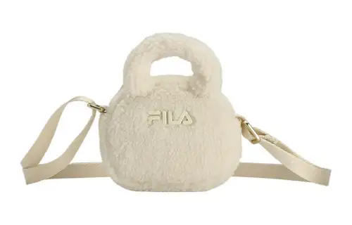 FILA Fabric Crossbody Bag Extra Small Women's Arisa White