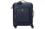 GUCCI Ophidia Canvas Leather Trim Suitcase Luggage 20 Inch Men's Dark Blue/Blue
