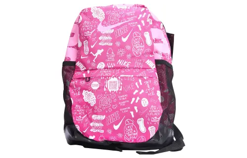 Nike Polyester Backpack Regular Unisex Pink