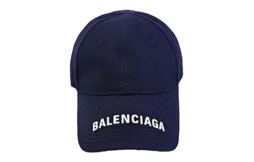 Balenciaga Logo Embroidered Cap