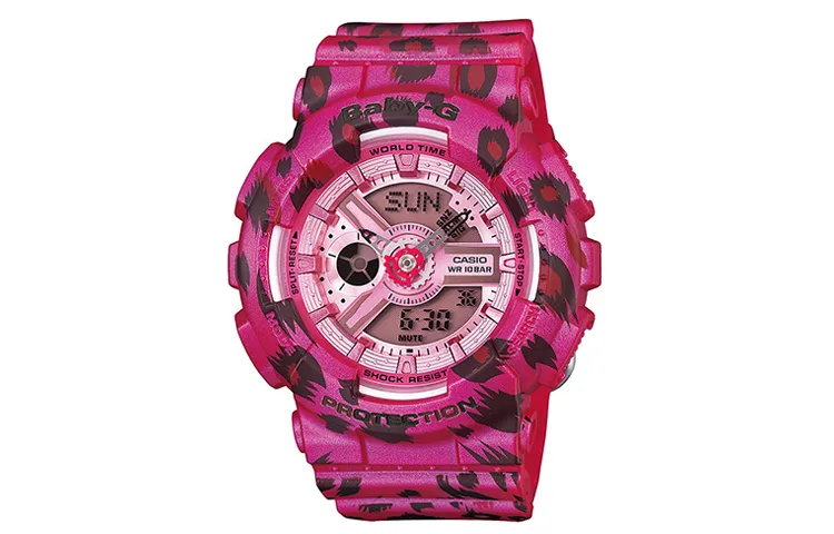 CASIO Women's BABY-G 46.3mm Pink Watch BA-110LP-4A