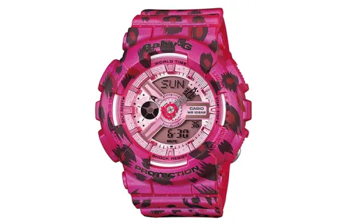 CASIO Women's BABY-G 46.3mm Pink Watch BA-110LP-4A