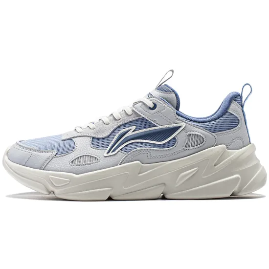 LINING Stream Fireflies Casual Shoes Men Low-Top Light Gray Blue