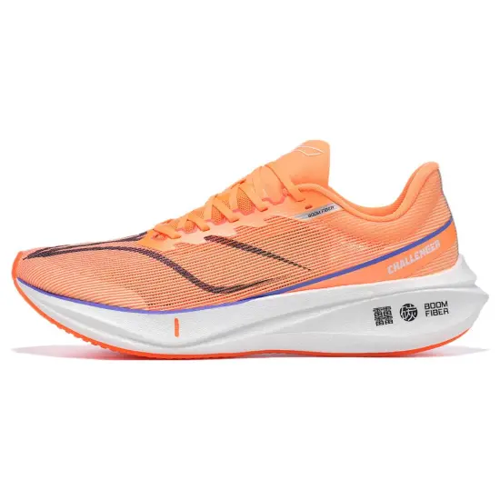 LINING Feidian 3 Challenger Running Shoes Men Low-Top Orange