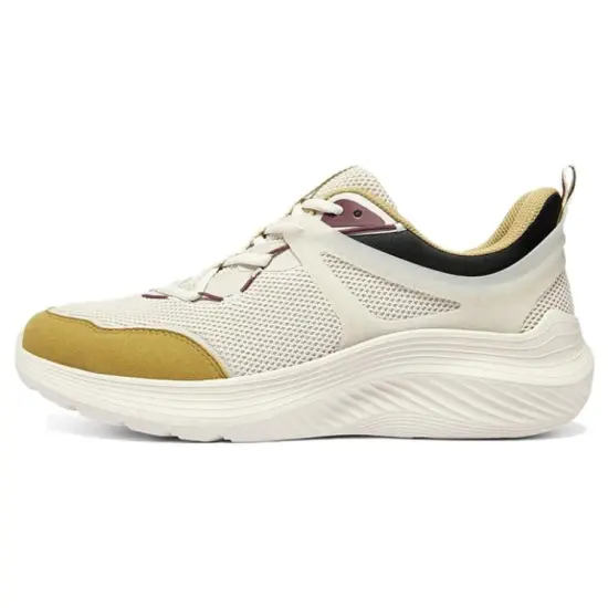 Skechers Bob's Slip Resistant Mid Top Casual Shoes Men's Beige