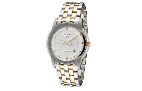 TISSOT Automatic Mechanical Movement 30m Waterproof Men's Watches Watch 41mm Silver Dial Stainless Steel Case
