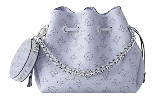 LOUIS VUITTON Bella Cow Leather Moonlight Goddess Bucket Bag, Crossbody Bag, Shoulder Bag Regular Women's Light Purple