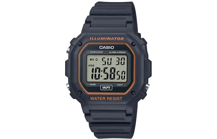 CASIO Women's Standard Series 10mm Gray Watch F-108WH-8A2