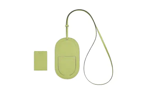 HERMES In The Loop Mysore Goat Skin Pig Nose Shoulder Bag, Crossbody Bag, Card Holder, Cell Phone Pouch Large Women's