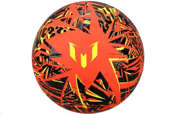 Adidas Size 5 Soccer Ball Rubber Machine Stitched Soccer Ball Unisex Orange