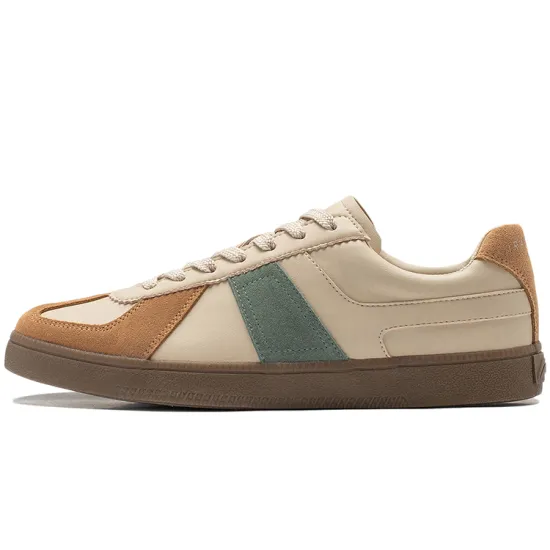 LINING Yunchuan Skateboard Shoes Men Low-Top Sandstone Gray/Ash Brown
