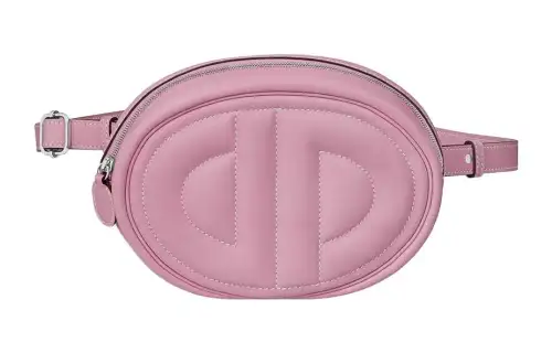 HERMES In The Loop Swift Leather Pig Nose Sling Bag, Fanny Pack Women's Mallow Purple