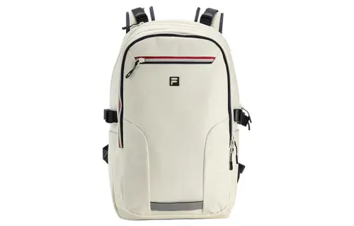 FILA Fabric Laptop Bag Backpack Regular Men's Light Pink Gray