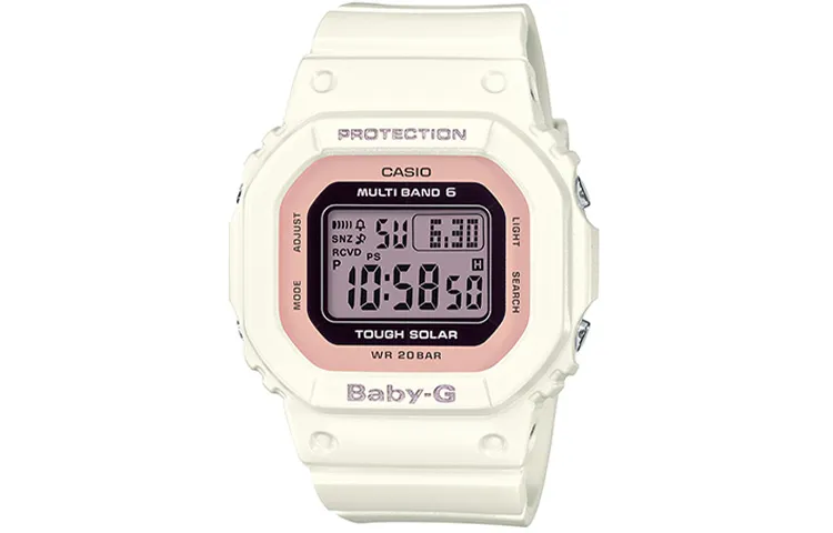 CASIO Women's BABY-G White Watch BGD-5000-7DPRD