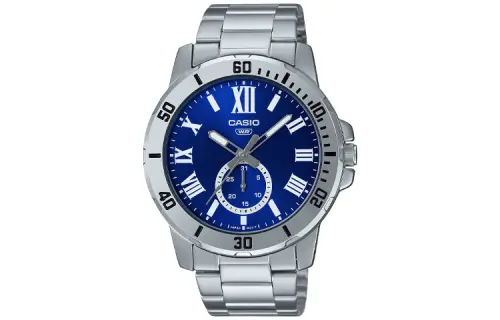 CASIO Men Standard Series 49mm Blue Watch MTP-VD200D-2B