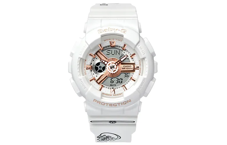 CASIO Women's BABY-G 46.3mm White Watch