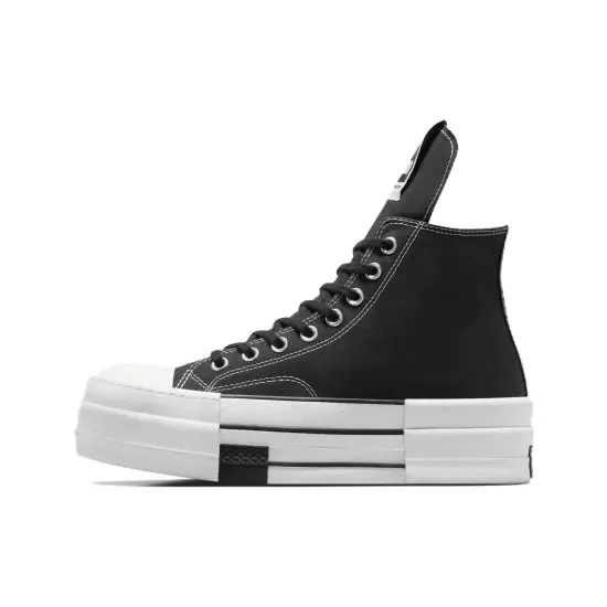 Converse Drkshdw Chuck Taylor All Star Dbl Drkstar Hi Rick Owens Drkstar Black