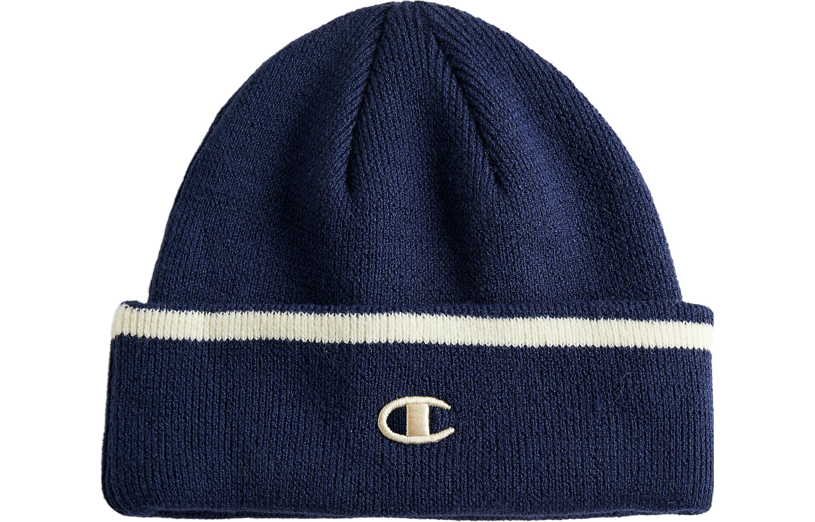Шапка Champion FW24 C-Logo (серая) — фото 8