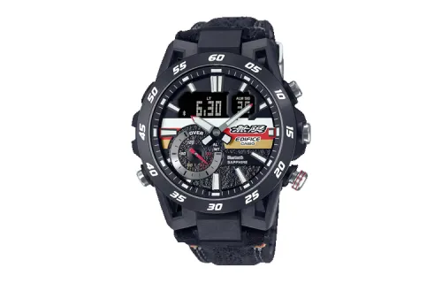 CASIO Unisex EDIFICE Black Watch ECB-40MU-1ADR