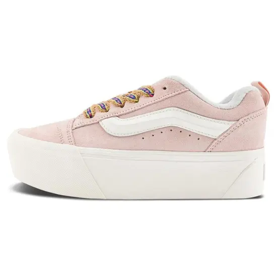 Vans Knu Stack 'Pink Multi-Color Laces'