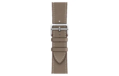 HERMES Strap Apple Compatibility Genuine Leather Material 195mm Single Wrap