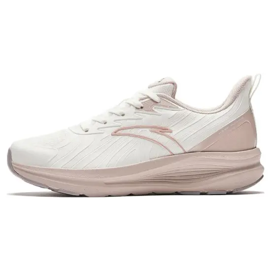 ANTA Cloud Journey Running Shoes Women's Low-Top White Gray