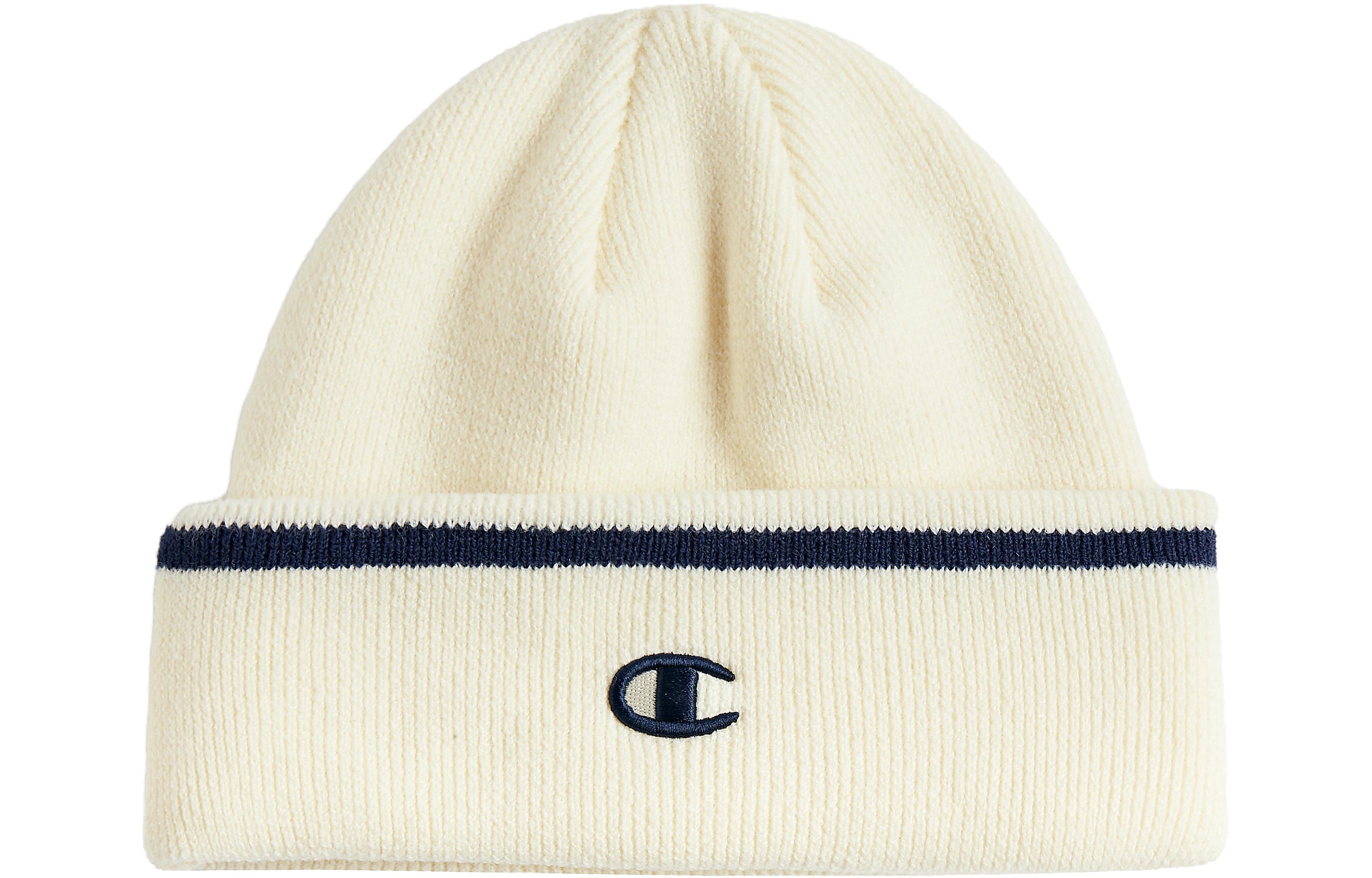 Шапка Champion FW24 C-Logo (серая) — фото 4