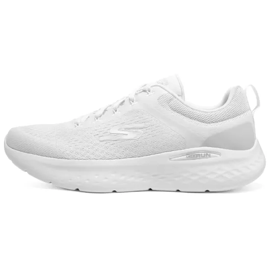 Skechers Go Run Lite Anti-Slip Wear-Resistant Low-Top Casual Running Shoes Men's White