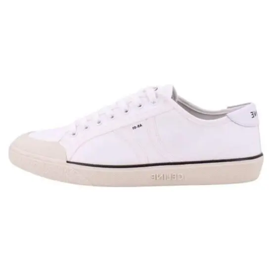 CELINE Skateboard Shoes Men Low-Top White