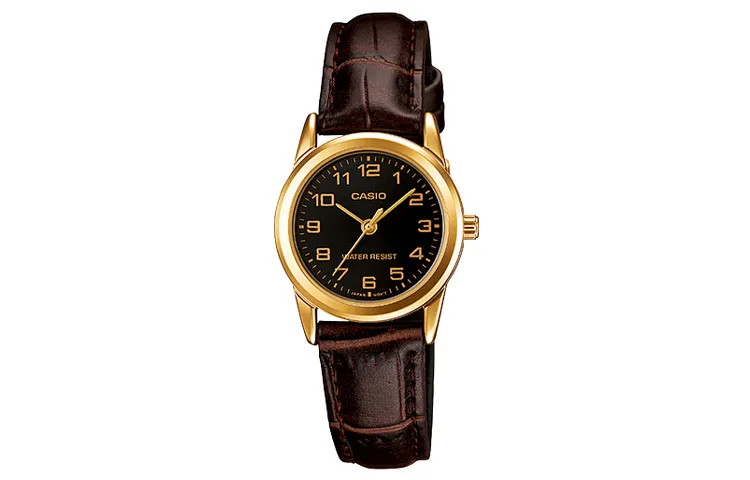 CASIO Women's Standard Series 31mm Black Watch LTP-V001GL-1B