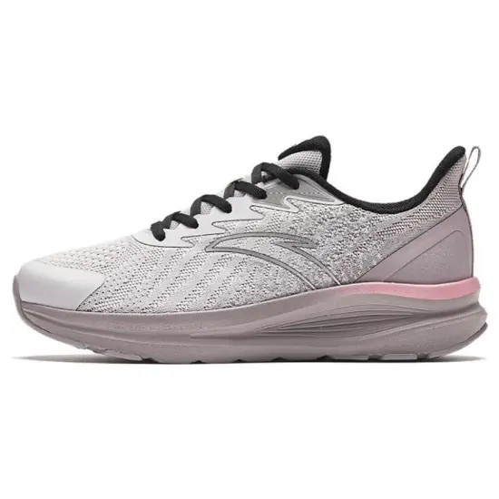 ANTA Cloud Journey Running Shoes Women's Low-Top Silver Gray