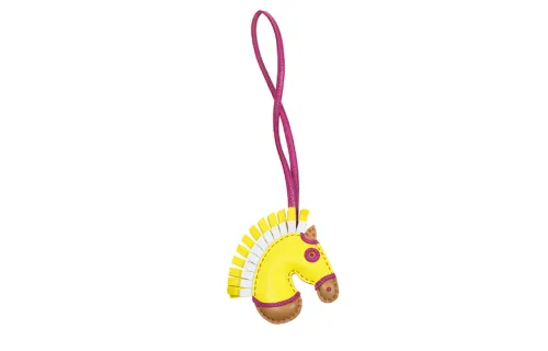 HERMES GEEGEE Ornament Unisex Yellow