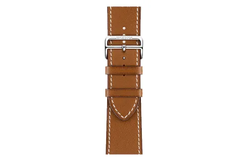 HERMES Strap Apple Compatibility Cowhide Leather Material 45mm Single Wrap