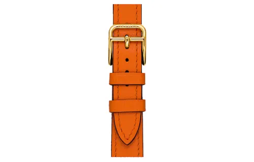 HERMES Strap All Compatibility Cowhide Leather Material