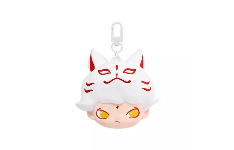 POP MART DIMOO Tonight's No Sleep Collection, Kitsune, Earphone Case Cute Trend Based Products